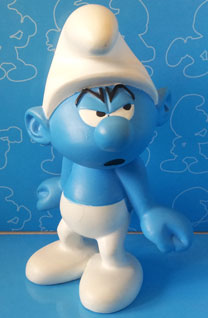 Plastoy Smurf Grouchy