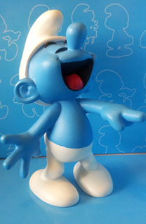 Plastoy Smurf Laughing